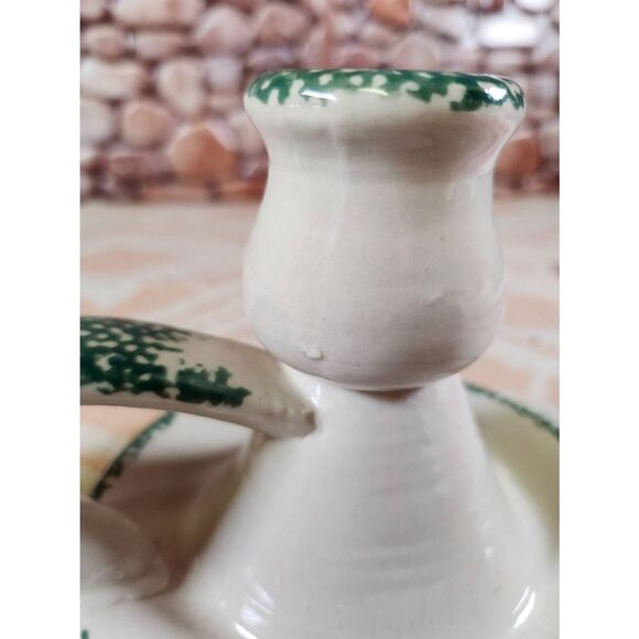 Vintage Christmas Tree Candlesticks/ Salt Pepper Shakers - Picture 9 of 14